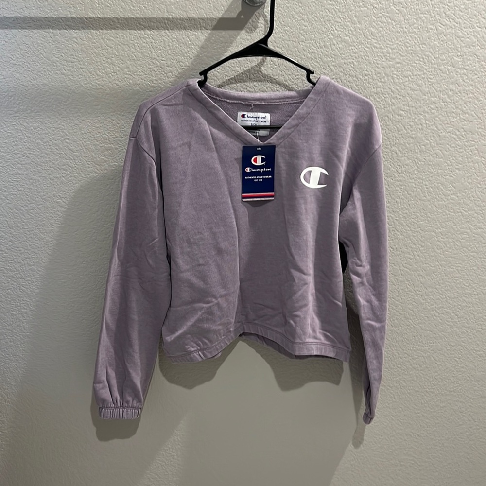 NWT Champion Crop Sweatshirt Size S